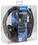 Игровая гарнитура Warhead G-160 черный Defender 64113