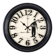 Часы 3527-144 корпус черный "Чарли Чаплин"