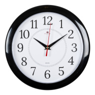 Часы 2323-293B корпус черный "Классика" 