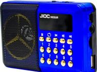 Радиоприемник JOC H033U, синий