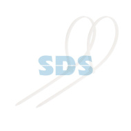 Хомут nylon 2.5 х 80 мм 100 шт белый REXANT