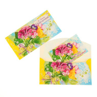 Конверт для денег "С Днём Рождения!" 34831