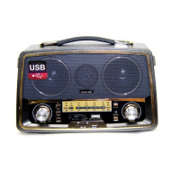 Радиоприемник Ретро KEMAI MD-1701BT+Bluetooth+USB+SD+аккумулятор