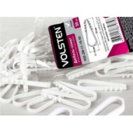 Дюбель-хомут Volsten V02-2W-11-18-50 в отв. 11-18мм белый 11926