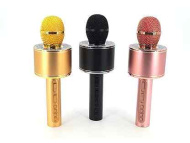 Микрофон SDRD SD-11 беспроводной (Bluetooth, динамики, USB) черный