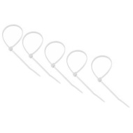 Хомут nylon 200 х 4.0 мм 25шт белый REXANT(Z) 07-0200-25