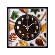 Часы 3028-143 корпус коричневый квадрат "Осенние"