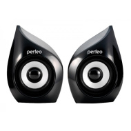 Perfeo колонки "REFLECT" 2.0, мощность 2х3 Вт (RMS), чёрн, USB (PF-235)