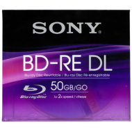 Диск Sony BD-RE 25Gb 2x Rewritable JC