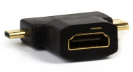 Адаптер Smartbuy HDMI F-miniHDMI M-microHDMI M (A119)