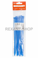 Хомут nylon 200 х 3,6 мм 25шт синий REXANT 07-0205-25