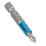 Бита для шуруповерта PZ1 длина 50 мм, материал S2, Smartbuy tools