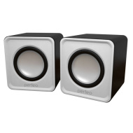 Perfeo колонки "WAVE" 2.0, 2х3Вт (RMS), белый, USB (PF-128-W)