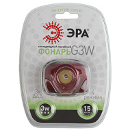 Фонарь ЭРА G3W Налобный 3W LED, коллиматор, 3хААА, 4 режима