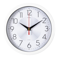 Часы 2222-334W корпус белый "Классика"