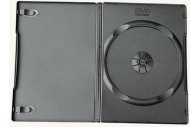 DVD-BOX 14mm одинарный черный глянц