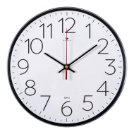 Часы 2524-002 корпус черный "Классика" 