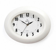 Часы П5-7/7-16 ВЕГА овал белые