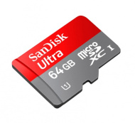 Карта памяти Micro-SD 64GB SanDisk Class 10 б/а Ultra 48mb/s
