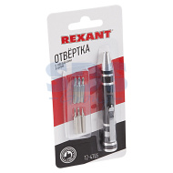 Отвертка с насадками 6шт REXANT 12-4705