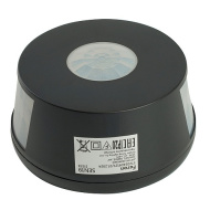 Датчик движения и освещенности 2000W 30m  360°(верт.) чёрный SEN19, FERON