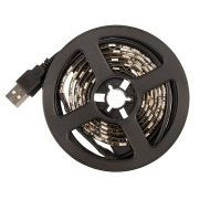 LED лента с USB коннектором 5 В, 10 мм, IP65, SMD 5050, 60 LED/m, RGB