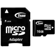 Карта памяти Micro-SD 16GB TEAM class 10 c адап