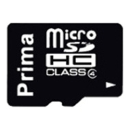 Карта памяти Micro-SD 8GB Prima Class4 б/а