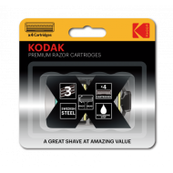 Кассеты для бритья Kodak Premium Razor 3 лезвия 4 штуки 