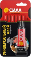 Клей СТМ СИЛА 15 мл. BL1 универсал. прозрач