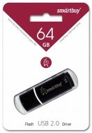 Флеш-карта USB 64Gb Smart Buy Crown Black