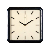 Часы 7667-87 корпус черный квадрат "Классика"