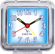 Будильник Б1-017 ВЕГА Голубой