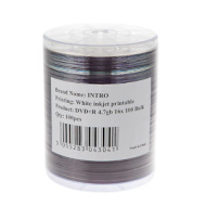 Диск Intro DVD-R 100шт 16х Printable