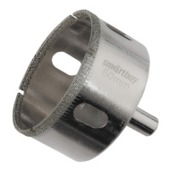 Коронка по плитке для подрозетников 60 мм, алмазная, Smarbuy tools