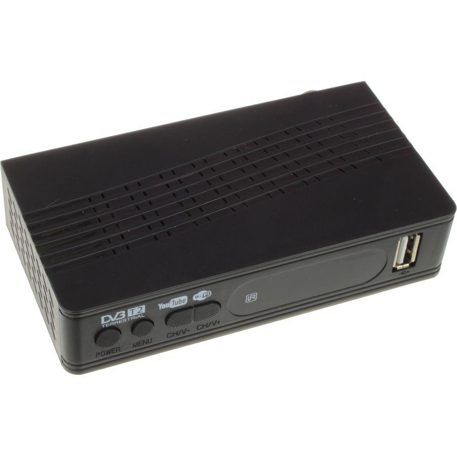 Цифровой ресивер DVB-T2 ИНТЕРАКТИВ T190 (Wi-Fi) + HD плеер