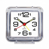 Будильник Б1-055 ВЕГА Белый