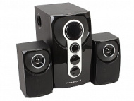 Nakatomi GS-32 BLACK - акустические колонки 2.1, 30W+2*15W RMS, Bluetooth, FM, USB+SD reader