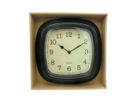 Часы арт 8729B малые квадрат черные