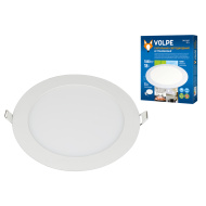 Светодиодный светильник VOLPE ULP-Q203 R225-18W/DW WHITE + драйвер