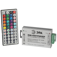 Контроллер ЭРА для светод. ленты с пультом RGBController-12/24V-216/432W-IP20-RF