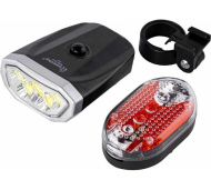 Фонарь вело Smartbuy SBF-822, передний и задний, 3*АAА+2*АA