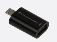 адаптер Micro-USB to USB-A Smartbuy, черный (SBR-OTG-K)