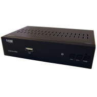 Ресивер эфирный цифровой DVB-T2 HD HD-600RU дисплей, Эфир