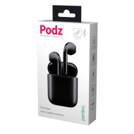 Perfeo наушники внутриканальные TWS PODZ черные автосопряжение