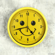 Часы настенные 20 см Смайлик / 100Н