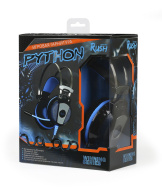 Игровая гарнитура Smartbuy RUSH PYTHON, 50мм, велюровые амбушюры, чер/син (SBHG-4000)