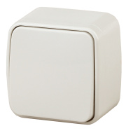 3-101-02  Intro Выключатель, 10А-250В, IP20, ОУ, Polo, сл.кость