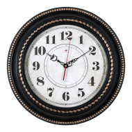 Часы 5232-111 корпус черный матовый с бронзой "Классика" 