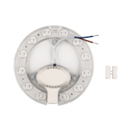 ULE-Q930-12W/4000K IP40 CLEAR Свет-к-модуль светод. с драйвером, 220В, диаметр 120мм. Белый VOLPE